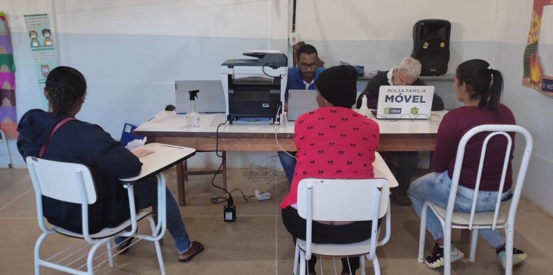 Secretaria Municipal de Desenvolvimento Social realiza ação comunitária no povoado de Rancho Alegre