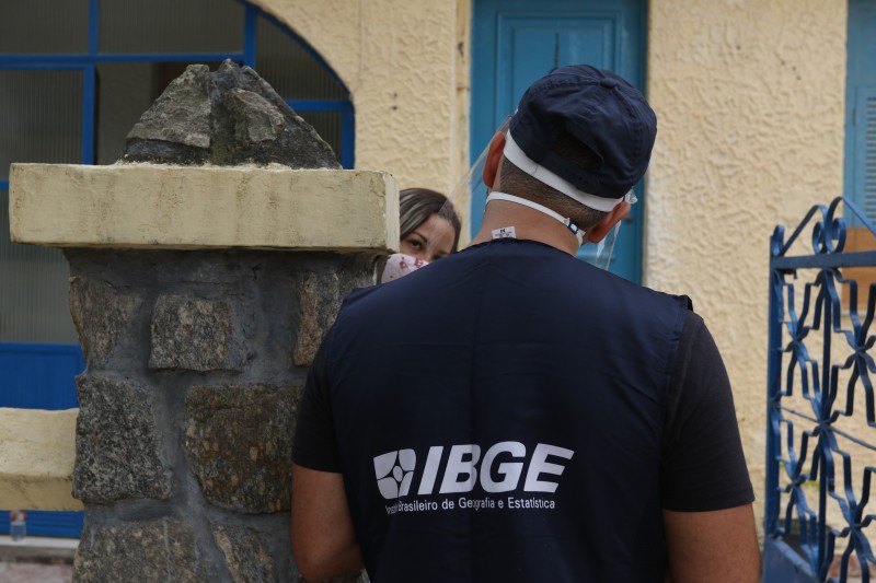IBGE inicia ação do Censo 2022 pesquisando entorno de domicílios