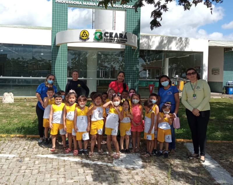 Alunos da rede municipal de ensino visitam a Escola de Trânsito do Detran-CE em Sobral