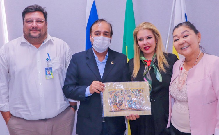 Governo do Tocantins apresenta potencialidades da agricultura e piscicultura regional para cônsul da República Árabe do Egito