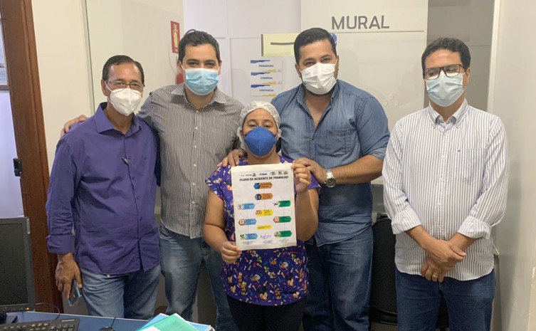 Saúde realiza capacitação sobre segurança no trabalho no Hospital Regional de Gurupi
