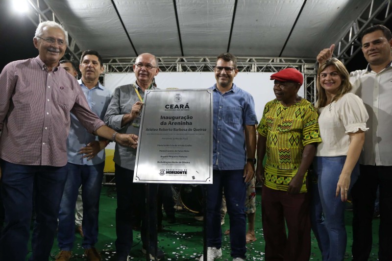 Areninha de número 279 é inaugurada pelo Governo do Ceará em Horizonte