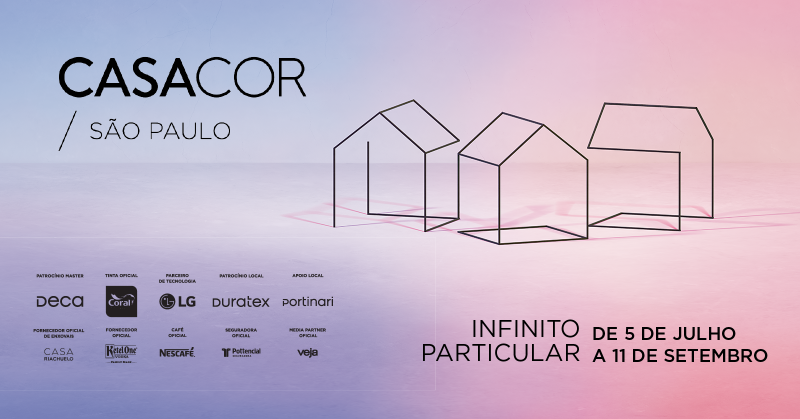 CASACOR apresenta calendário e locais de exibição das mostras pelo Brasil