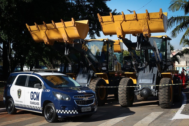 SP entrega 67 veículos e equipamentos para a região de Guarulhos e Alto Tietê