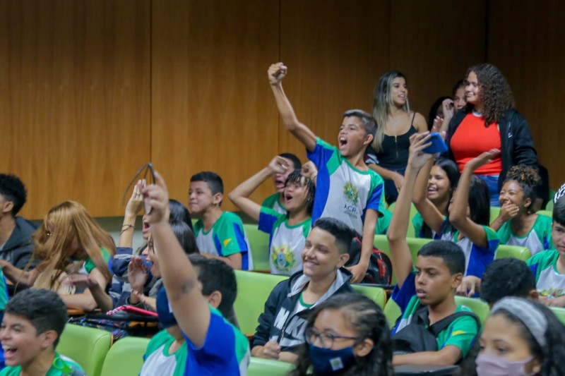 Semapi realiza encerramento do Mês do Meio Ambiente com gincana para 170 alunos da rede pública