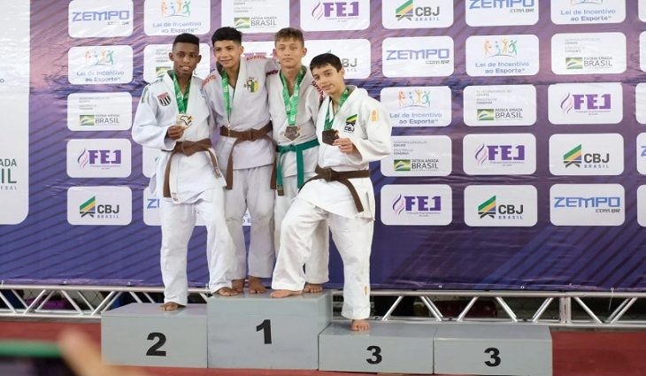 Mato Grosso do Sul termina o Brasileiro Sub-18 de Judô com cinco medalhas