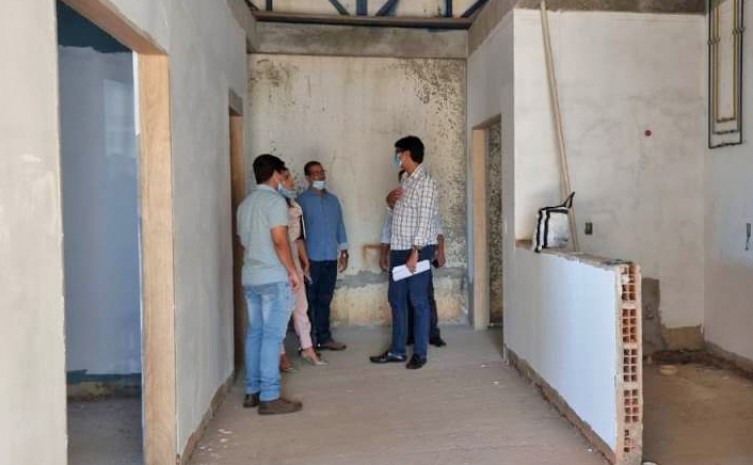 Gestores vistoriam obras de reforma e ampliação do Hospital Regional de Paraíso do Tocantins