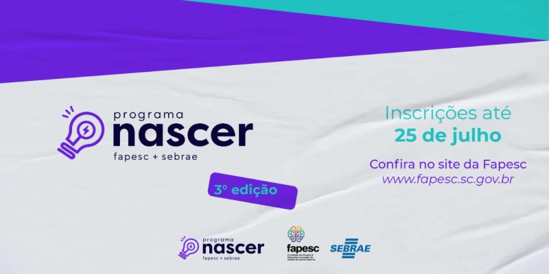 Com inscrições abertas, Programa Nascer de Pré-Incubação de Ideias  vai contemplar quase 300 projetos 