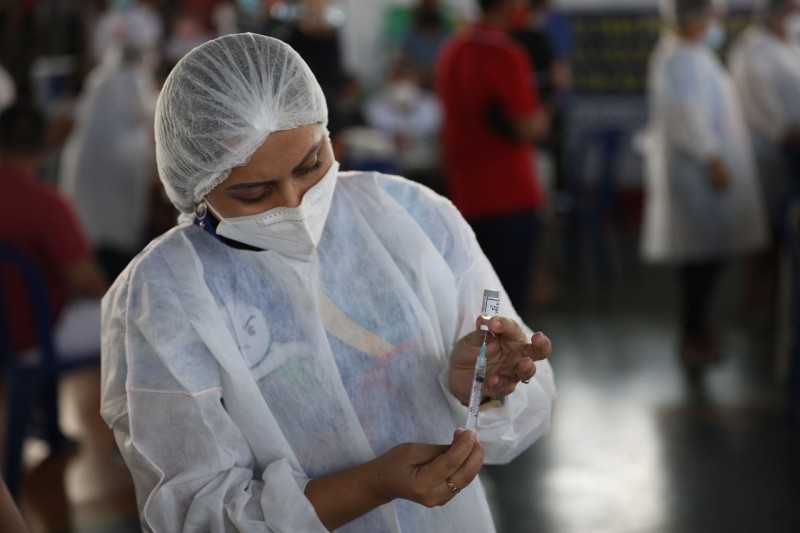 Amazonas já aplicou 7.325.240 doses de vacina contra Covid-19 até esta terça-feira (28/06)