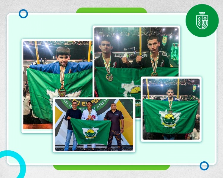 Atletas de Lucas do Rio Verde conquistam pódio em competição nacional de jiu-jítsu