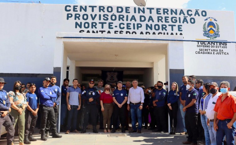 Governo do Tocantins inaugura novo Centro de Internação Provisória em Santa Fé do Araguaia
