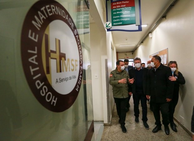 Hospital e Maternidade Sagrada Família, de São Bento do Sul, receberá apoio para o projeto de expansão 