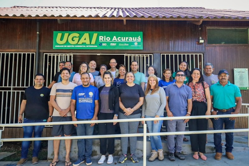 Comitiva Internacional do REM conhece estrutura e importância do apoio das Unidades de Gestão Ambiental Integradas