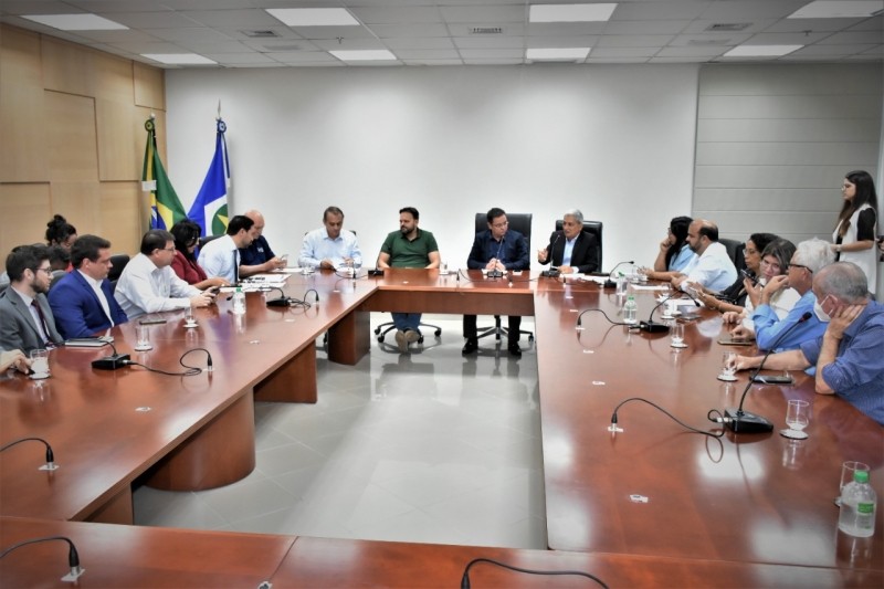 Saae participa de reunião sobre criação de unidades regionais de saneamento em Mato Grosso