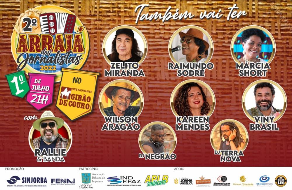 Sinjorba realiza 2º Arraiá dos Jornalistas.