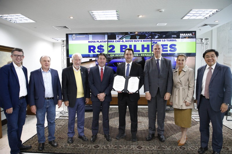 Renault confirma investimento de R$ 2 bilhões na planta de São José dos Pinhais
