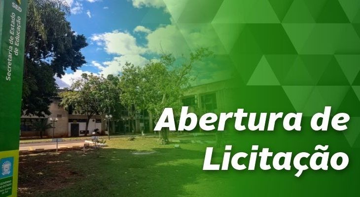 SED abre licitação para concorrência de reforma em unidade escolar de Caracol  