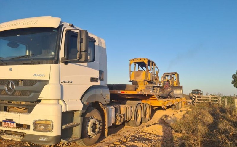 Sema-MT e Exército flagram desmate ilegal e apreendem dois equipamentos durante ação na fronteira