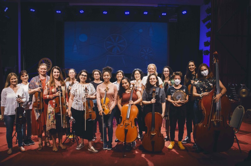 Concerto tem música feita para mulheres interpretada por mulheres