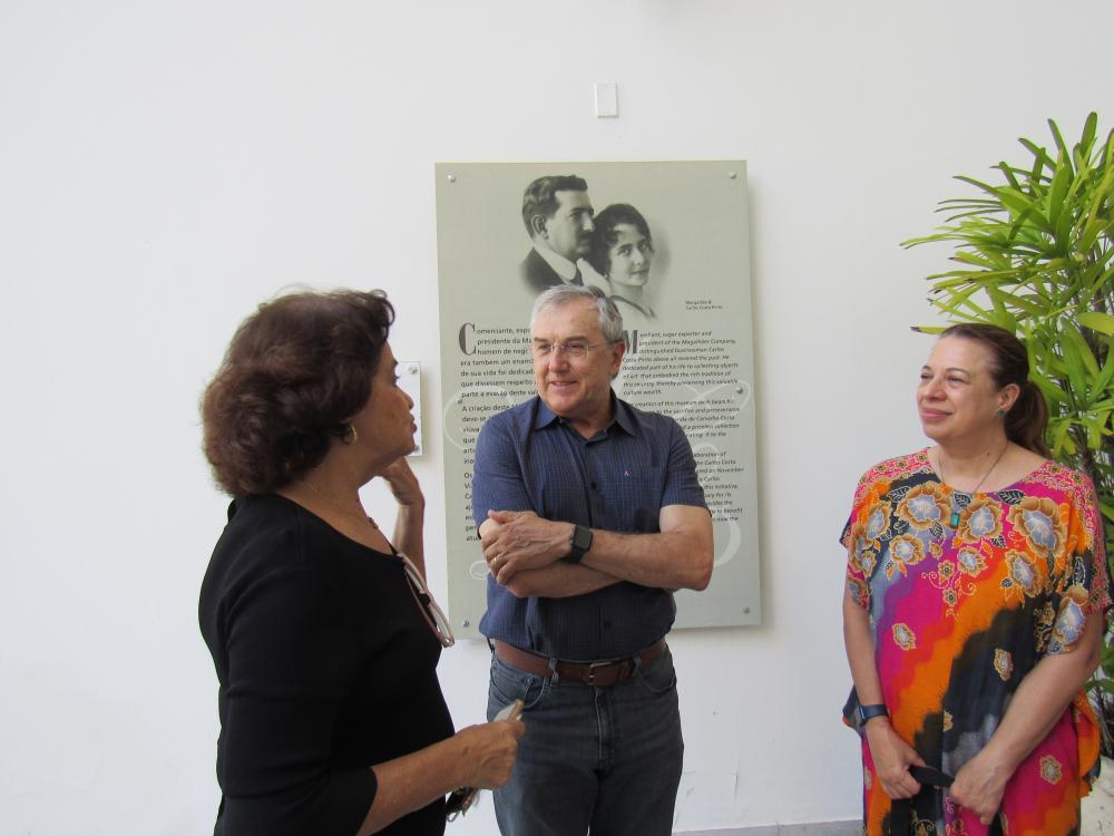 Uma tarde no Museu Carlos Costa Pinto.