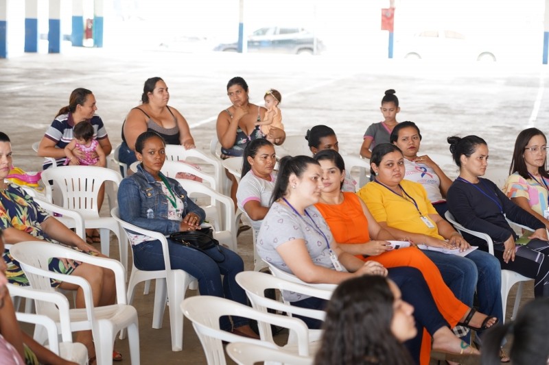 Dia D da Semana do Bebê reúne famílias no Parque de Exposições
