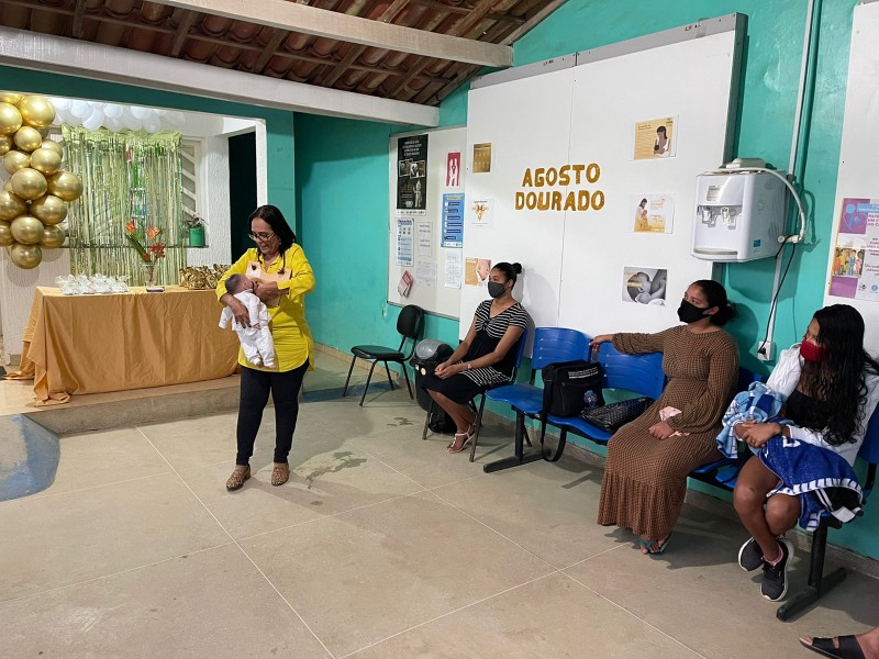 Equipes das unidades de saúde promoveram dias D no Agosto Dourado