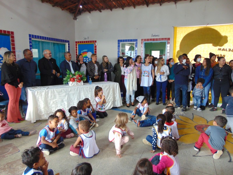 Centro de Educação Infantil Recanto das Águas tem espaços adequados com equipamentos lúdicos