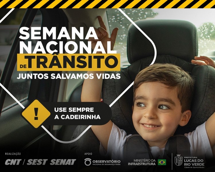 Semana Nacional de Trânsito terá palestras e apresentações em Lucas do Rio Verde