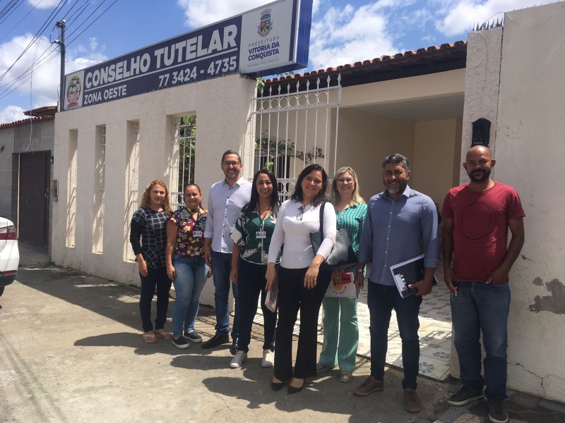 Equipe da Semdes visita conselhos tutelares para ouvir demandas do serviço