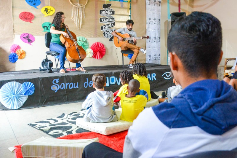 Sarau marca celebração pelos 12 anos do Creas Novo Olhar