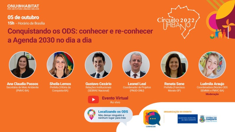 Semma promove webinários para discutir os Objetivos de Desenvolvimento Sustentável (ODS)