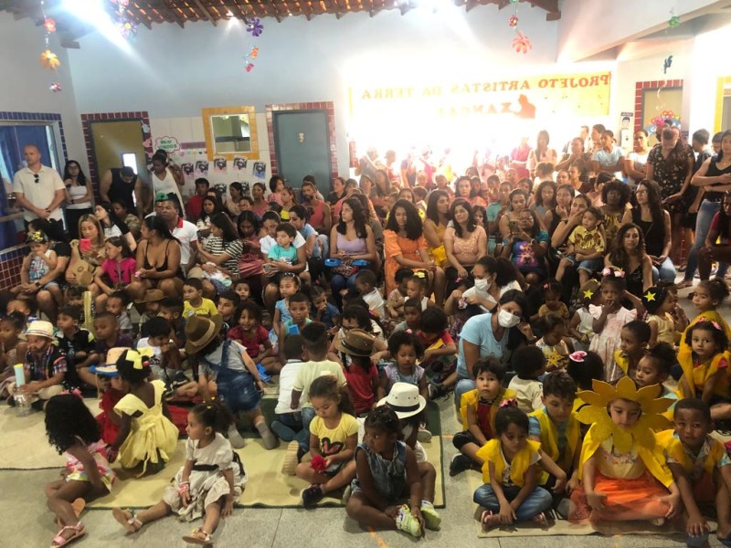 Centro de Educação Infantil do Vila América realiza 3ª edição do Conhecendo Artistas da Terra com homenagem a Xangai