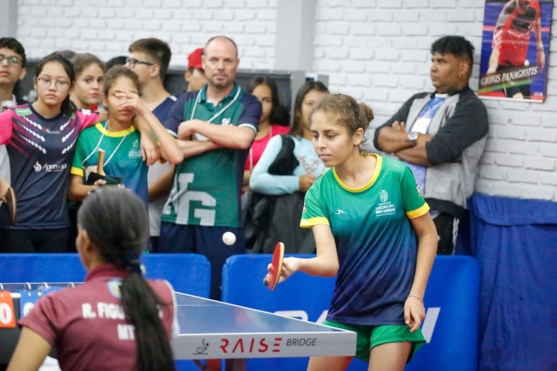 Lucas do Rio Verde recebe 5ª etapa do estadual de Tênis de Mesa no próximo final de semana