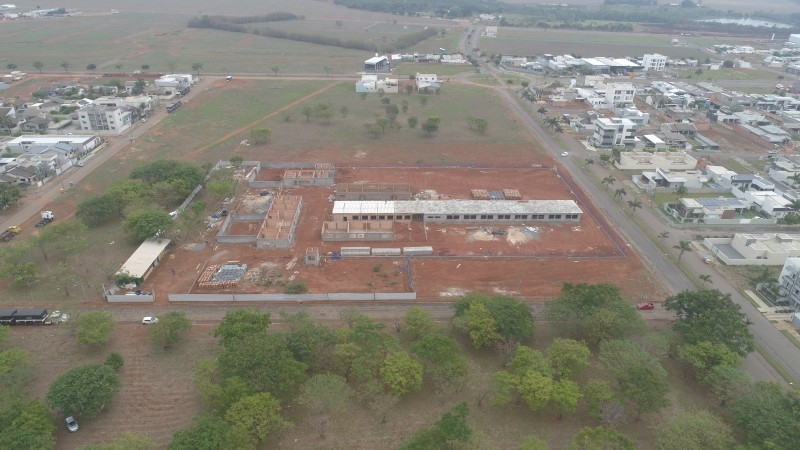 Escola do Parque das Emas tem mais de 30% da obra executada