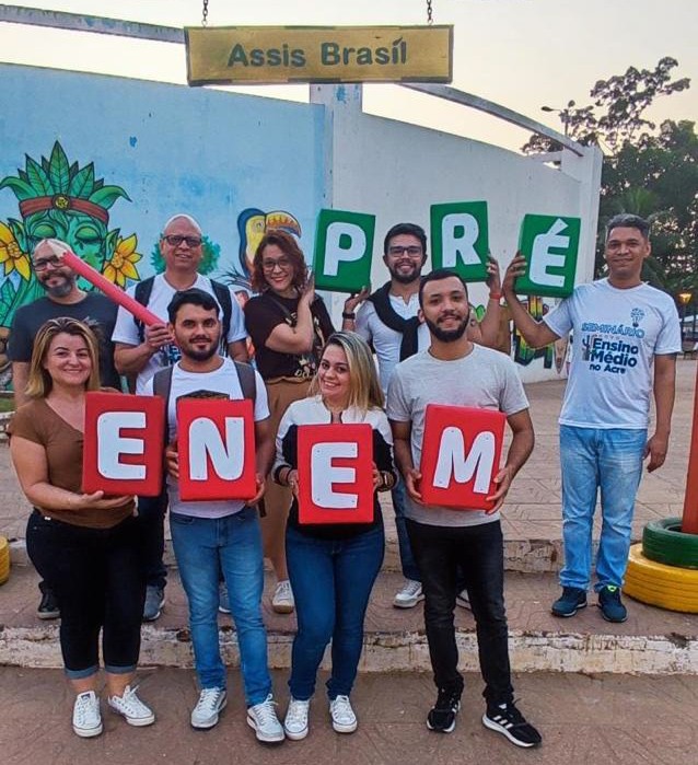 Caravana Pré-Enem Legal alcança mais de mil estudantes no interior do Acre
