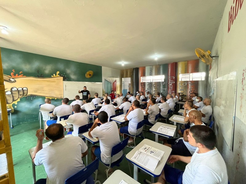 Reeducandos de Campo Maior e Parnaíba participam de revisões para o Enem