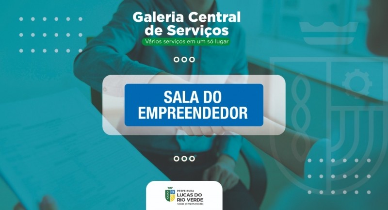 Prefeitura disponibiliza serviços gratuitos ao MEI por meio da Sala do Empreendedor