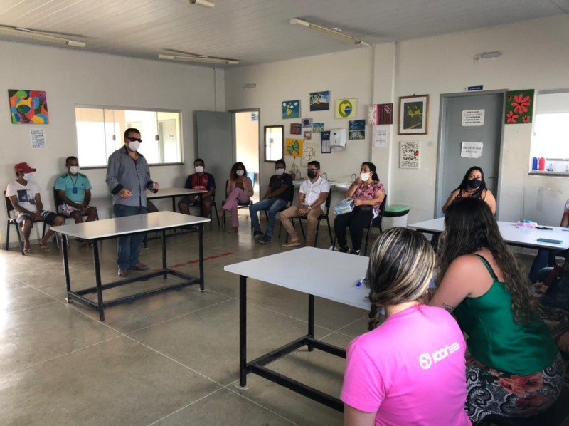 Caps AD III realiza atividade com usuários para celebrar Dia Mundial da Saúde Mental