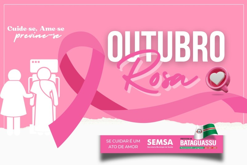 Saúde oferta exames preventivos através da Campanha Outubro Rosa