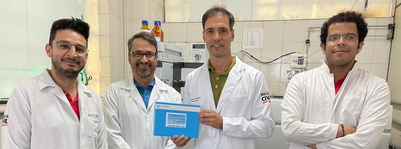 PCMG obtém 100% de acerto em ensaio internacional para análise de amostras de drogas