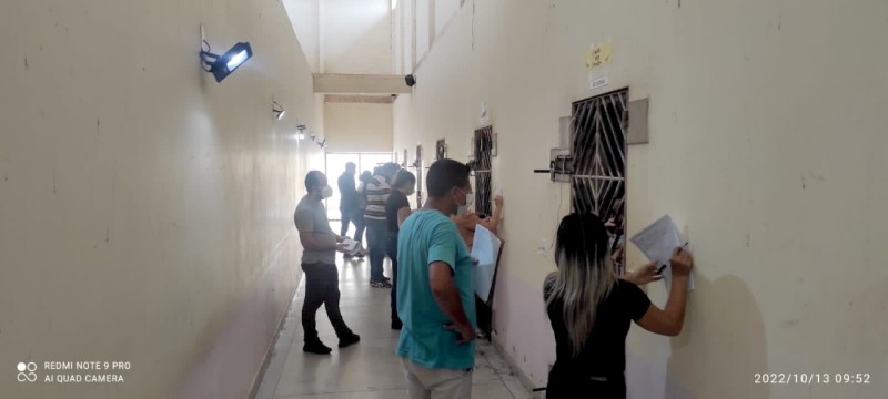 Presas da unidade feminina estadual recebem assistência jurídica dentro da programação do Outubro Rosa