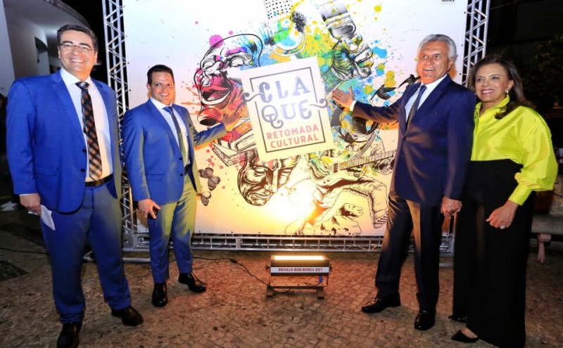 Governador anuncia investimento de R$ 20 mi no Claque Retomada Cultural