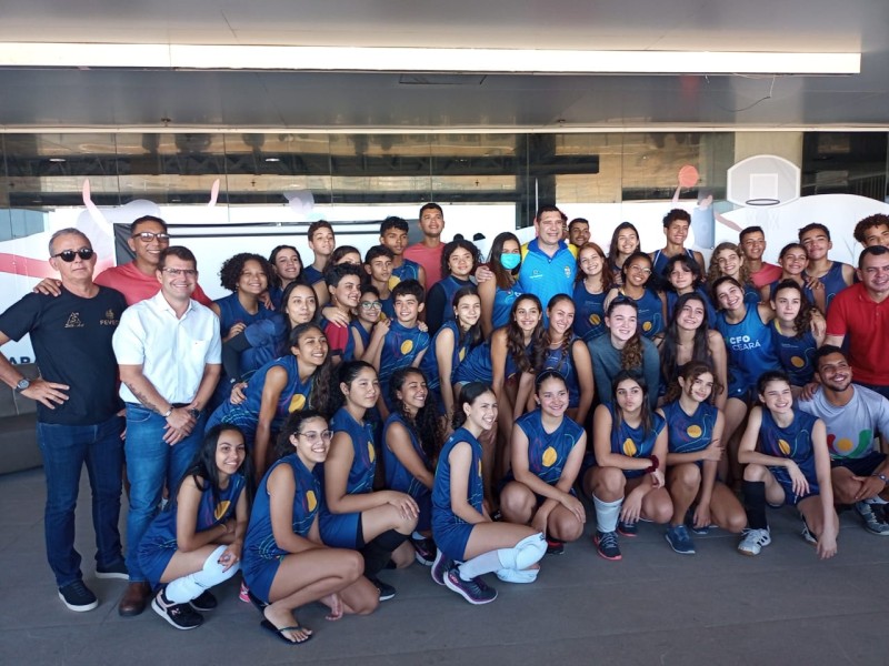 Governo do Ceará assina parceria com Time de Vôlei da Rede Cuca