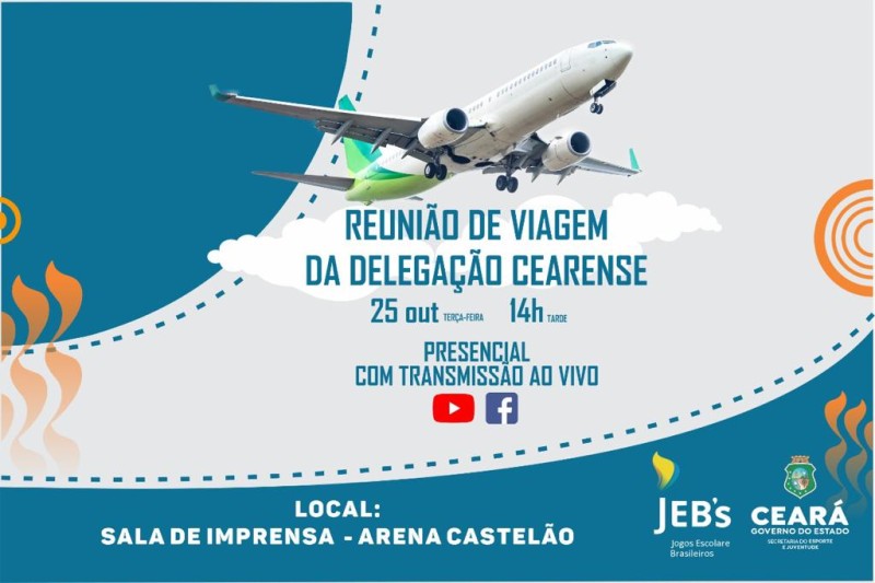 Sejuv realiza reunião de viagem referente à Etapa Nacional dos Jogos Escolares Brasileiros 2022