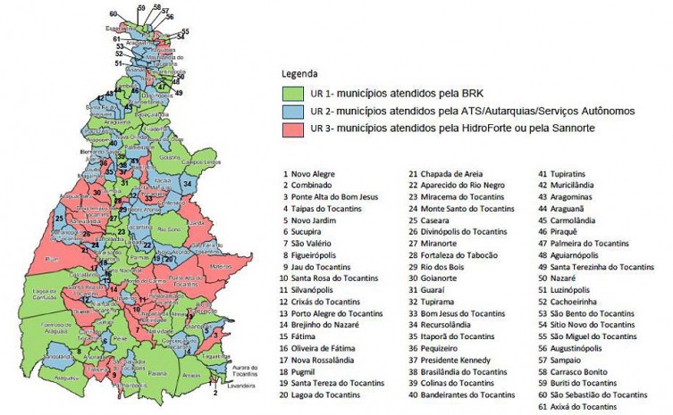 Governo do Tocantins abre consulta pública da minuta do Projeto de Lei da regionalização do saneamento básico no Estado