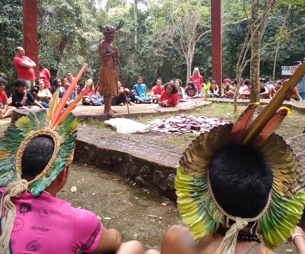 Na Bahia, indígenas foram impedidos de votar.