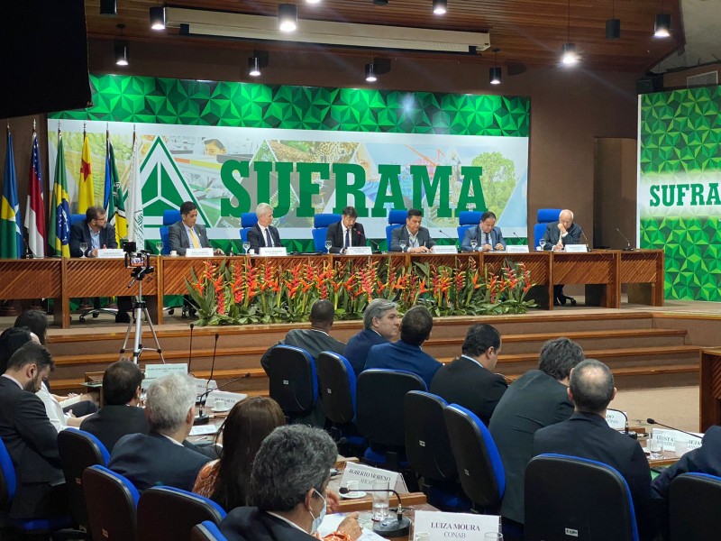 Estado participa de avaliação de projetos e de investimentos de mais de R$ 1 bilhão em reunião da Suframa em Manaus