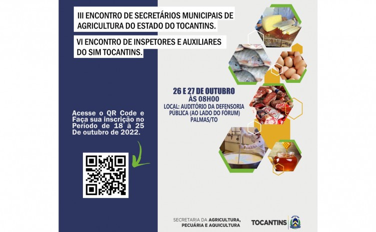 Governo do Tocantins prepara encontro para debater o Serviço de Inspeção Municipal