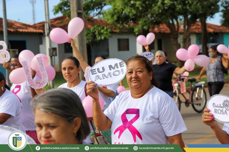 PSF XI Tessele Júnior promove caminhada em alusão ao Outubro Rosa
