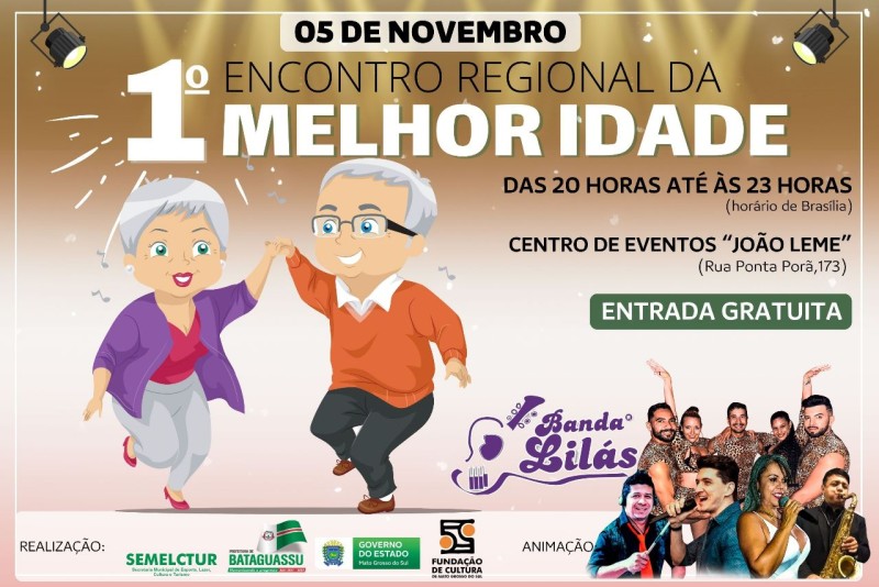 Prefeitura de Bataguassu realiza 1º Encontro Regional da Melhor Idade